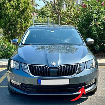 GKL Sol Sis Farı Çerçevesi Kapağı Skoda Octavia 2018-2020 5E0807681F