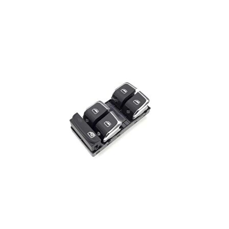 MCAR Dörtlü Cam Açma Düğmesi Krom Audi A1 2015-2018 8U0959851