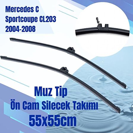 SİLBAK Ön Silecek Takımı Mercedes C Sportcoupe CL203 2004-2008 55x55cm