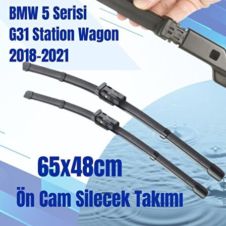 SİLBAK Ön Cam Silecek Takımı BMW 5 Serisi G31 Station Wagon 65x48cm 