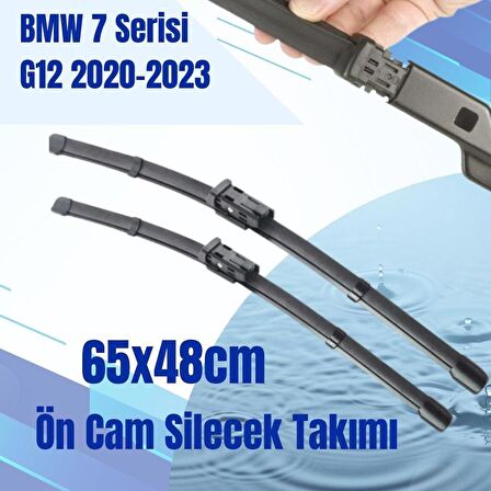 SİLBAK Ön Cam Silecek Takımı BMW 7 Serisi G12 2020-2023 65x48cm 