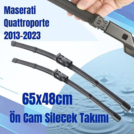 SİLBAK Ön Cam Silecek Takımı Maserati Quattroporte 2013-2023 65x48cm 