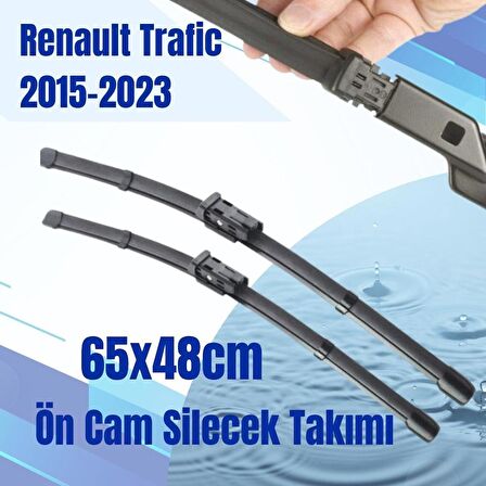 SİLBAK Ön Cam Silecek Takımı Renault Trafic 3 2015-2023 65x48cm 