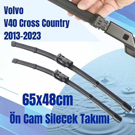 SİLBAK Ön Cam Silecek Takımı Volvo V40 Cross Country 2013-2023 65x48cm