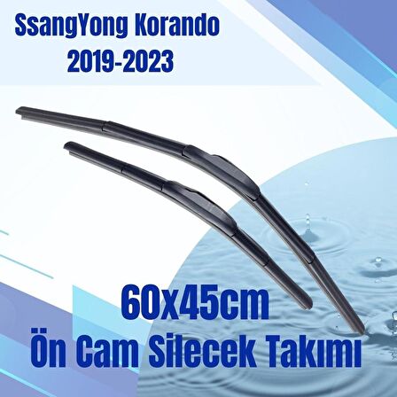 SİLBAK Ön Cam Silecek Takımı SsangYong Korando 2019-2023 60x45cm