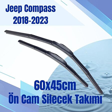 SİLBAK Ön Cam Silecek Takımı Jeep Compass 2018-2023 60x45cm