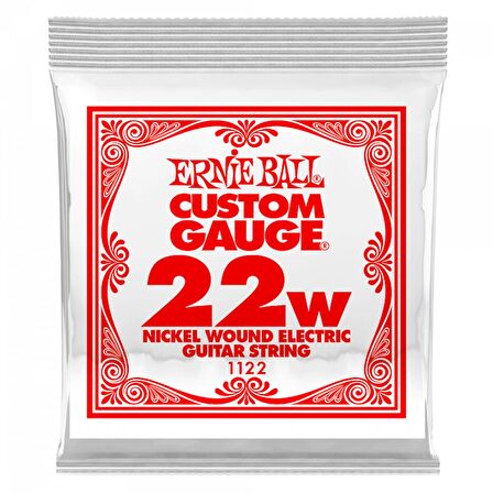 ERNIE BALL P01122 Nikel Sargılı Tek Elektro Gitar Teli