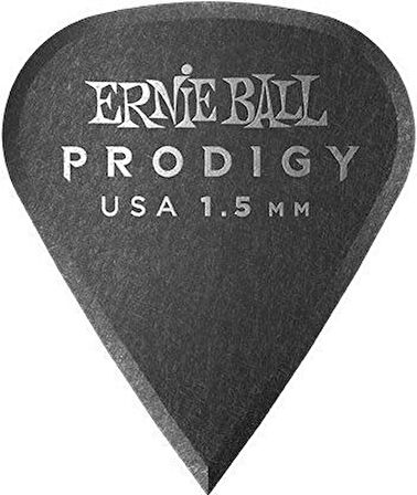 Ernie Ball P09335 / 1.5MM Black Sharp Prodigy Pena (6lı Set)