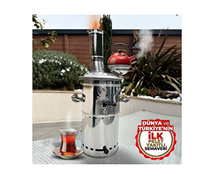  İFYIL Pelet Yakıtlı Dumansız Paslanmaz Çelik 4,5 Litre Semaver (Peletli) 1 İFYIL Pelet Yakıtlı Dumansız Paslanmaz Çelik 4,5 Litre Semaver (Peletli) 2 İFYIL Pelet Yakıtlı Dumansız Paslanmaz Çelik 4,5 Litre Semaver (Peletli) 3 İFYIL Pelet Yakıtlı Duma
