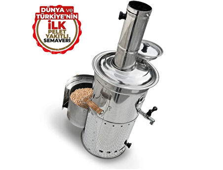  İFYIL Pelet Yakıtlı Dumansız Paslanmaz Çelik 4,5 Litre Semaver (Peletli) 1 İFYIL Pelet Yakıtlı Dumansız Paslanmaz Çelik 4,5 Litre Semaver (Peletli) 2 İFYIL Pelet Yakıtlı Dumansız Paslanmaz Çelik 4,5 Litre Semaver (Peletli) 3 İFYIL Pelet Yakıtlı Duma