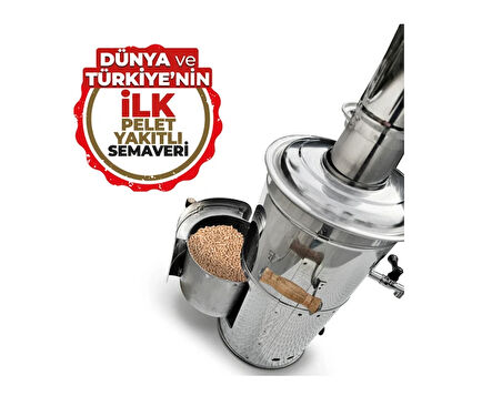  İFYIL Pelet Yakıtlı Dumansız Paslanmaz Çelik 4,5 Litre Semaver (Peletli) 1 İFYIL Pelet Yakıtlı Dumansız Paslanmaz Çelik 4,5 Litre Semaver (Peletli) 2 İFYIL Pelet Yakıtlı Dumansız Paslanmaz Çelik 4,5 Litre Semaver (Peletli) 3 İFYIL Pelet Yakıtlı Duma