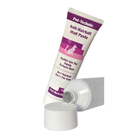 Pet Technic Yavru-Yetişkin Tüy Dökme Önleyici, Tüy Yumağı Önleyici Multi Vitamin Macun 3 x 100 gr