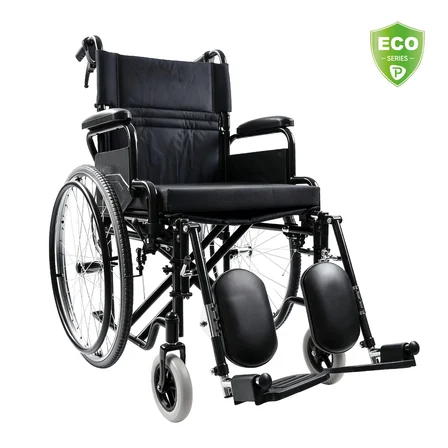 Poylin P109 Özellikli Manuel Tekerlekli Sandalye Ayak Kalkar