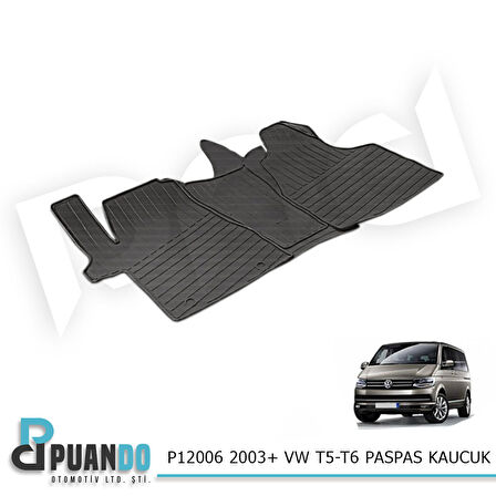 ARACA ÖZEL 2003+ VW TRANSPORTER T5-T6 PASPAS KAUCUK 3LU
