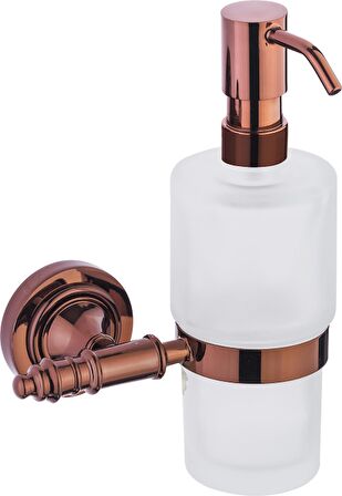 Pure İstanbul Sıvı Sabunluk Camlı Duvardan Bronz Kmr-8102