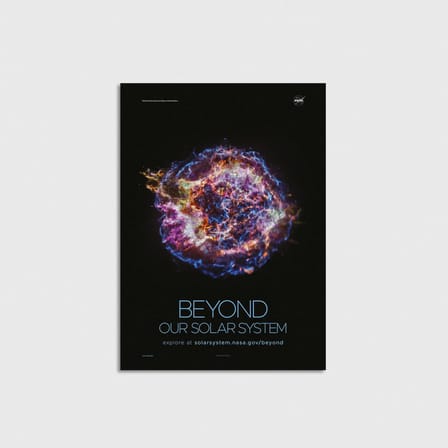 NASA – Beyond Our Solar System v2 Çerçevesiz Poster Duvar Dekorasyonu