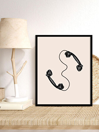 Vetro Design Sevgililer Günü Serisi Çerçeveli Tablo No:25