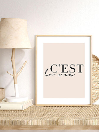 Vetro Design Sevgililer Günü Serisi Çerçeveli Tablo No:06