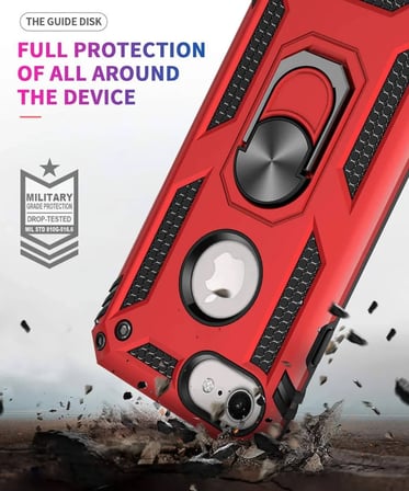 Samsung Galaxy M51 (M515F) Yüzüklü Tank Kılıf Siyah