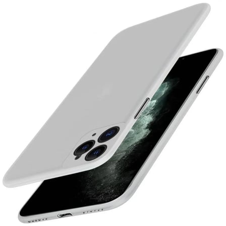 Apple iPhone 11 Pro Max Ultra Slim Lüx Kılıf Gri