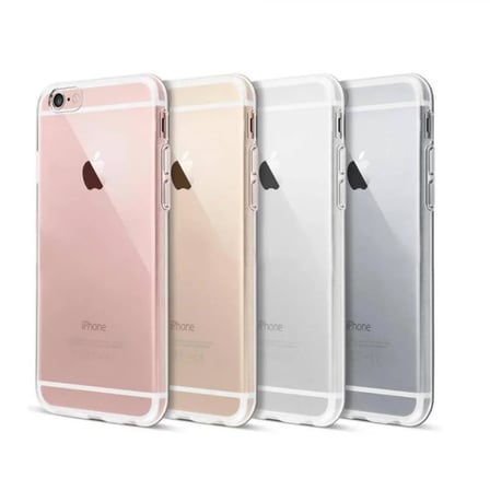 Apple iPhone 6 Plus 2.0 MM Korumalı Silikon Kılıf Şeffaf