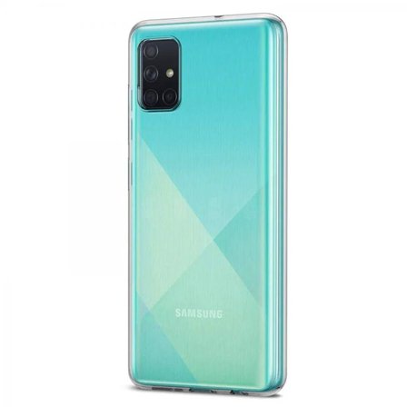 Samsung Galaxy A71 2.0 MM Korumalı Silikon Kılıf Şeffaf