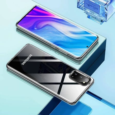 Samsung Galaxy S20 Plus 2.0 MM Korumalı Silikon Kılıf Şeffaf