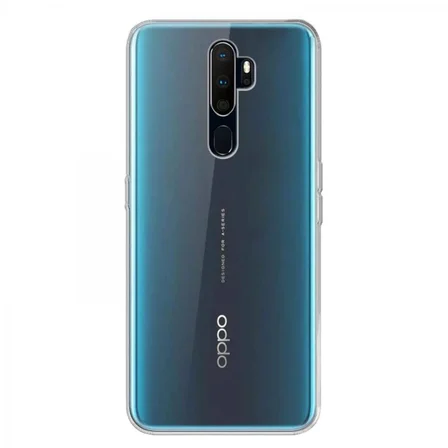 Oppo A9 2020 Ultra İnce Silikon Kılıf Şeffaf