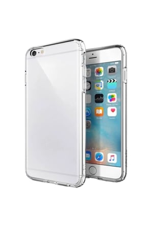 Apple iPhone 6G Plus Premium Silikon Kılıf Şeffaf