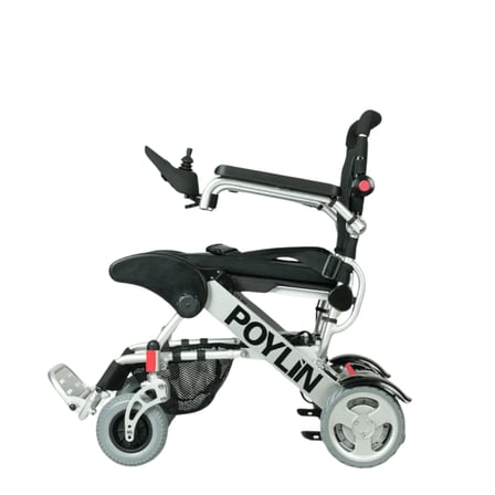 Poylin P207 Ultra Hafif Katlanabilir Akülü Tekerlekli Sandalye