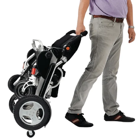 Poylin P209 Small Katlanabilir Ultra Hafif Lityum Akülü Tekerlekli Sandalye