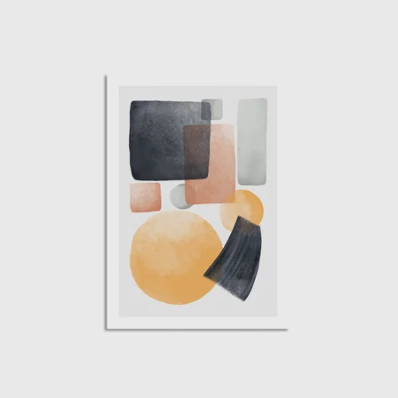 Combination 1 Çerçevesiz Poster Duvar Dekorasyonu