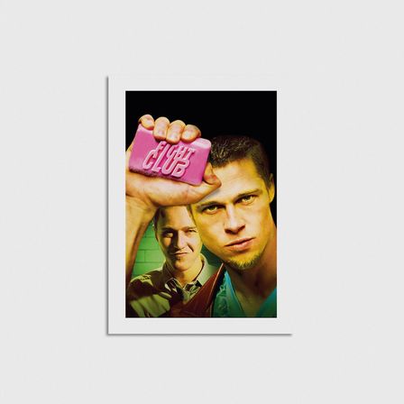 Fight Club (1999) Film Posteri Çerçevesiz Poster Duvar Dekorasyonu