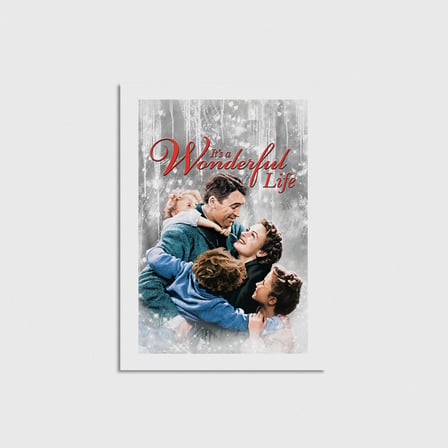 It’s a Wonderful Life (1946) Film Posteri Çerçevesiz Poster Duvar Dekorasyonu