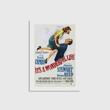 It’s a Wonderful Life (1946) Film Posteri Çerçevesiz Poster Duvar Dekorasyonu
