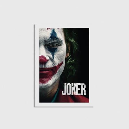 Joker (2019) Film Posteri Çerçevesiz Poster Duvar Dekorasyonu