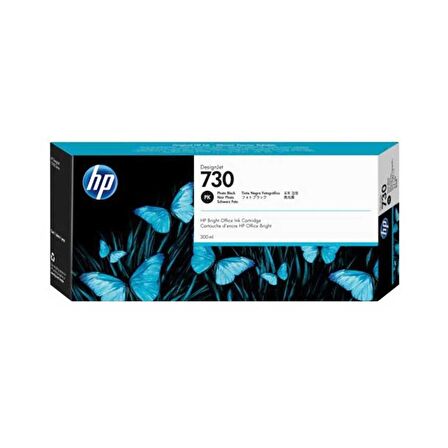 Hp 730-P2V73A Foto Siyah Orjinal Kartuş 300ml