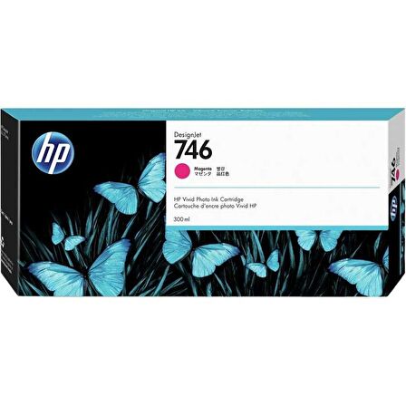 HP 746 P2V78A Kırmızı Orjinal Kartuş