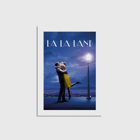 La La Land (2016) Film Posteri Çerçevesiz Poster Duvar Dekorasyonu