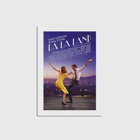 La La Land (2016) Film Posteri Çerçevesiz Poster Duvar Dekorasyonu