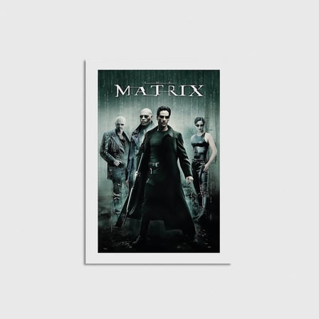 Matrix (1999) Film Posteri Çerçevesiz Poster Duvar Dekorasyonu