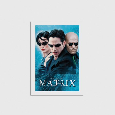 Matrix (1999) Film Posteri Çerçevesiz Poster Duvar Dekorasyonu