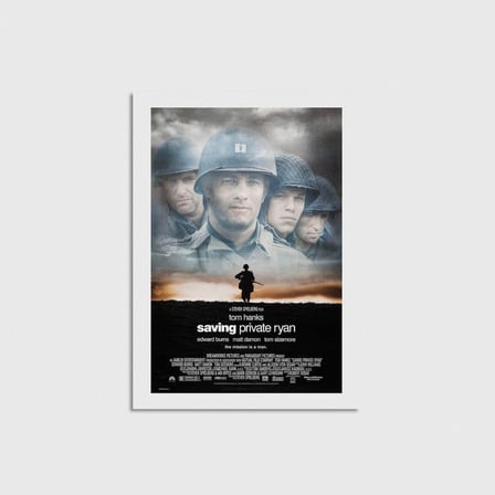 Saving Private Ryan (1998) Film Posteri Çerçevesiz Poster Duvar Dekorasyonu