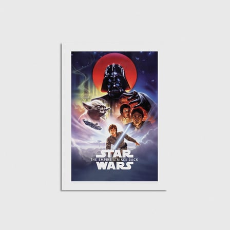 Star Wars: The Empire Strikes Back (1980) Film Posteri Çerçevesiz Poster Duvar Dekorasyonu