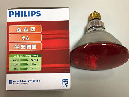 PHILIPS PAR 38 220V 100W INFARED LAMBA