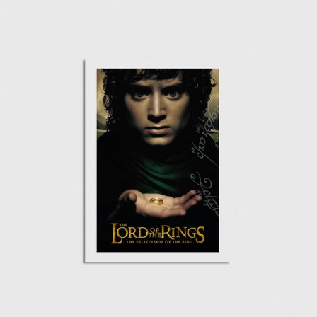 The Lord of the Rings: The Fellowship of the Ring (2001) Film Posteri Çerçevesiz Poster Duvar Dekorasyonu