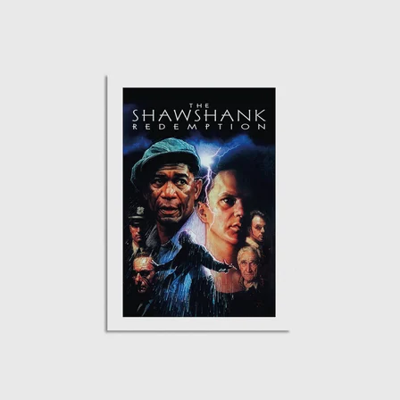 The Shawshank Redemption (1994) Film Posteri Çerçevesiz Poster Duvar Dekorasyonu