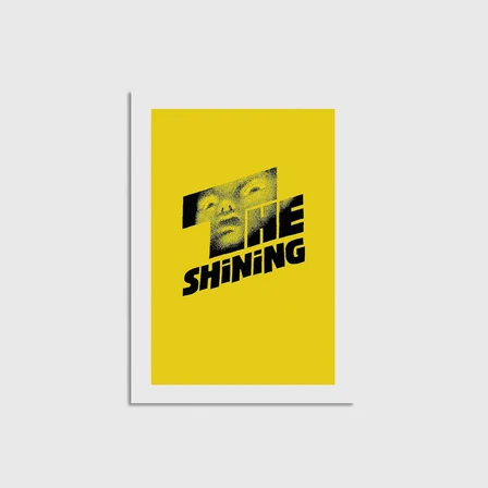 The Shining (1980) Film Posteri Çerçevesiz Poster Duvar Dekorasyonu
