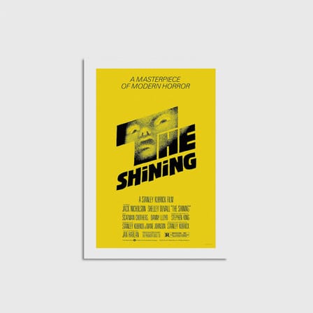 The Shining (1980) Film Posteri Çerçevesiz Poster Duvar Dekorasyonu