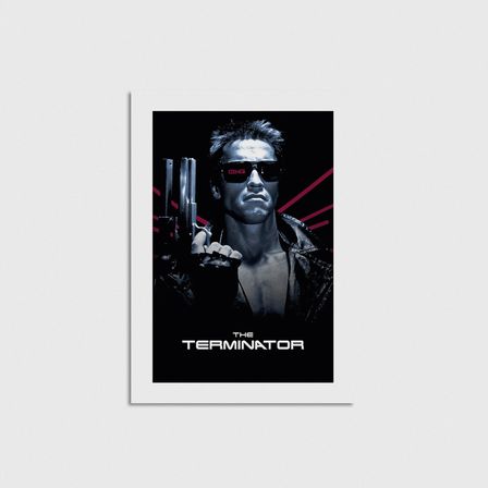 The Terminator (1984) Film Posteri Çerçevesiz Poster Duvar Dekorasyonu